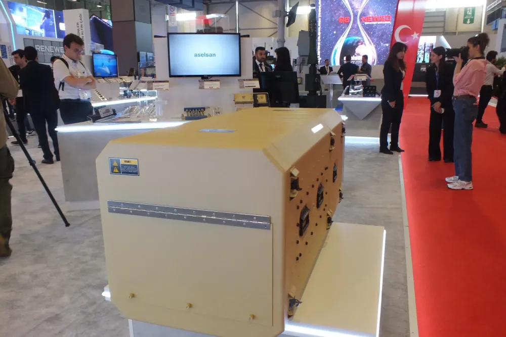 ACP20 closed on its plinth at the show