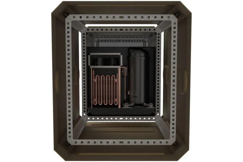 ACP20 in cutaway, cooling module inside