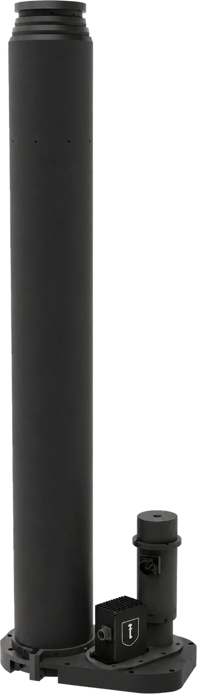 MEM10 stowed on its base plate