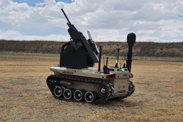 MES01 on a BARKAN out in the open