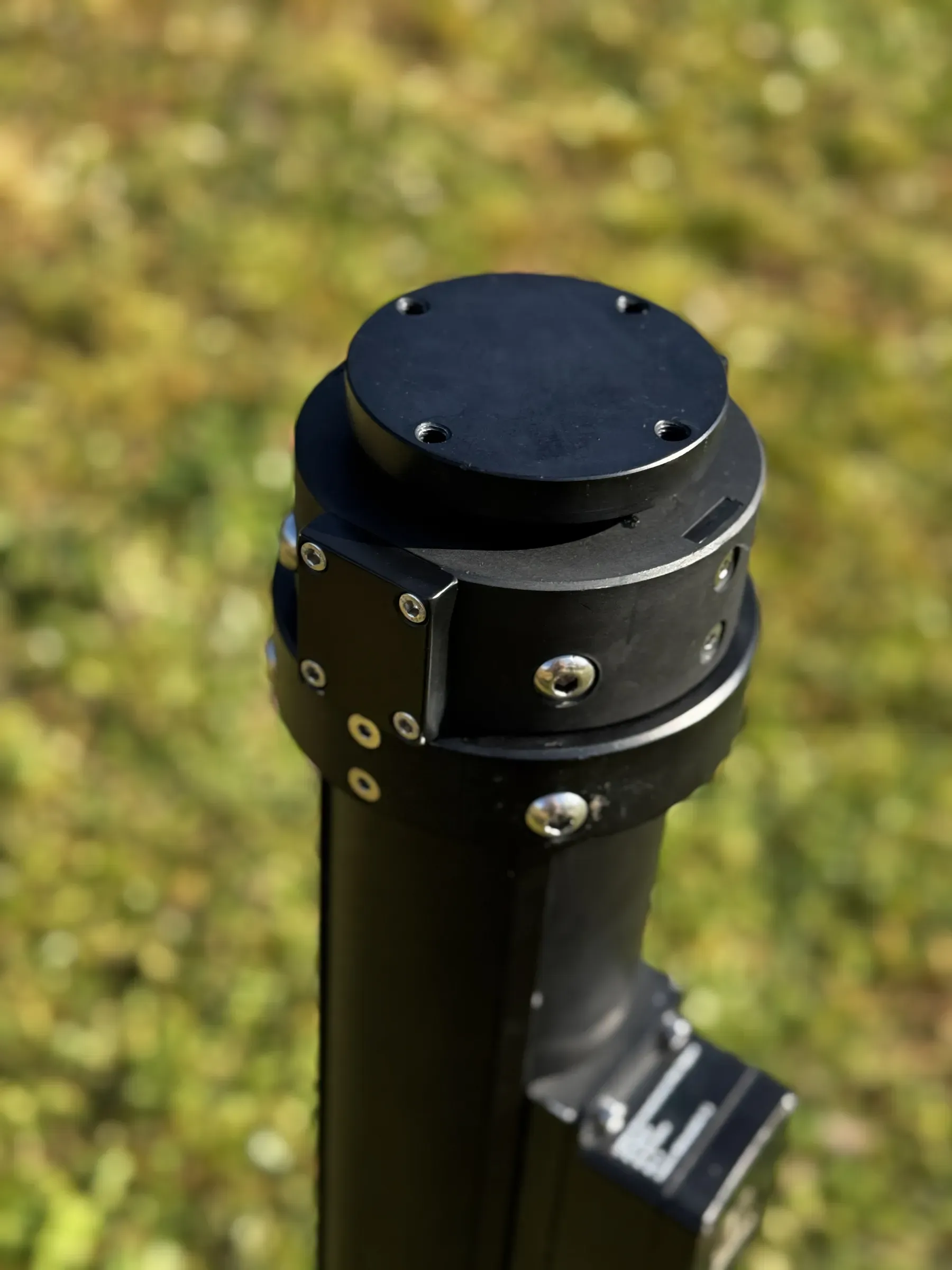 The cap on the top section