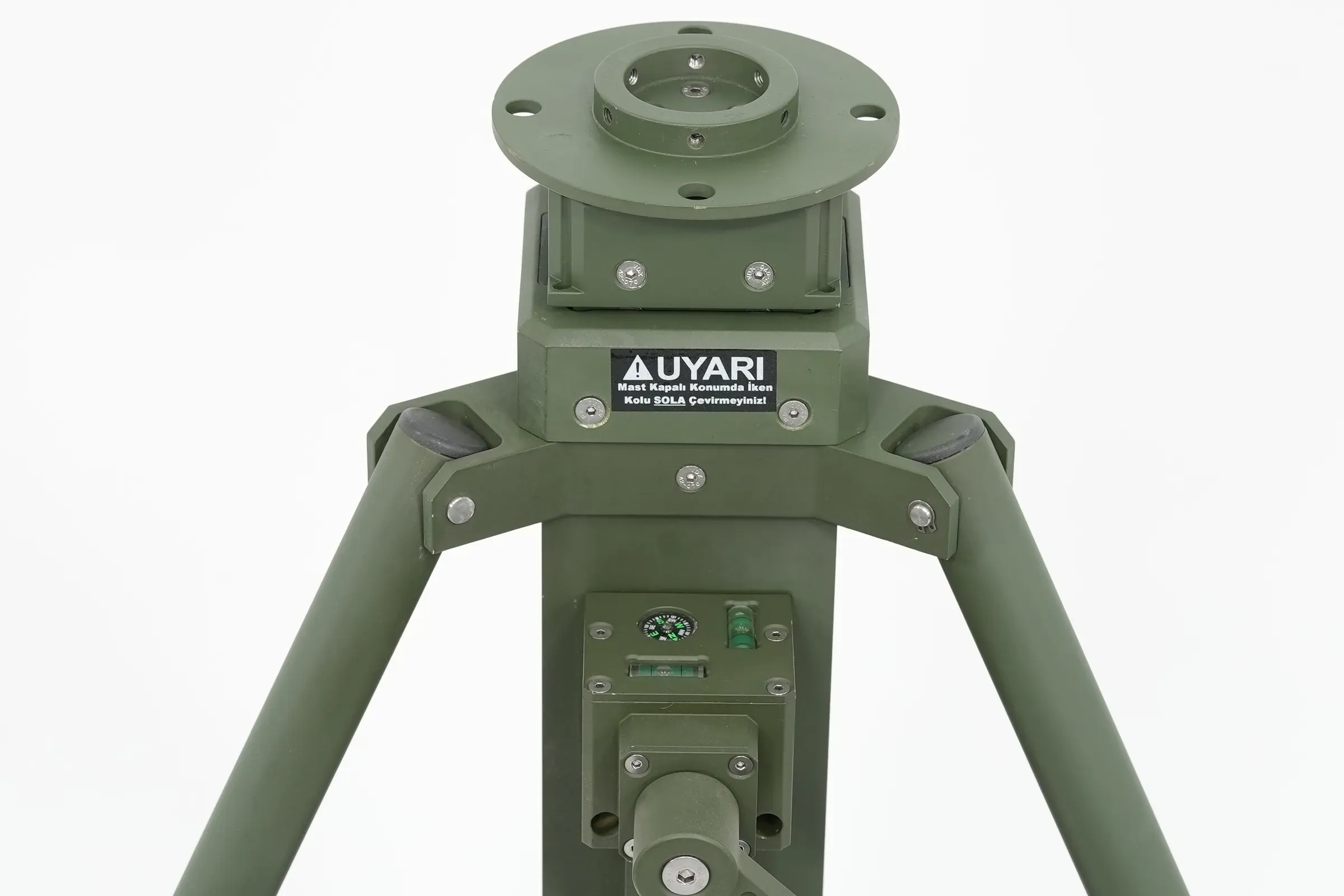 The payload plate on the head
