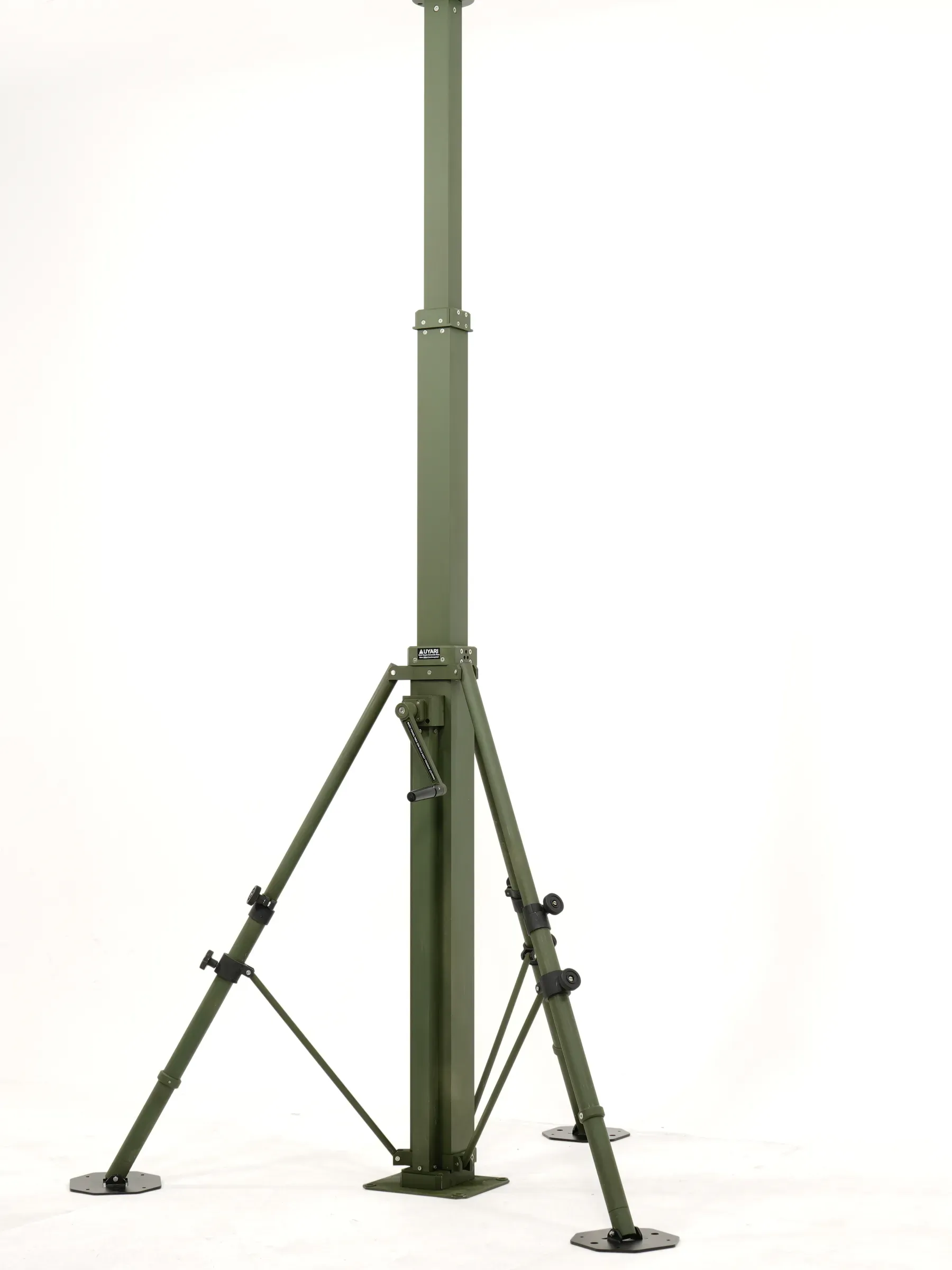 The column at full extension