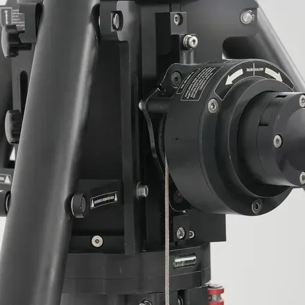 The winch and its direction arrows