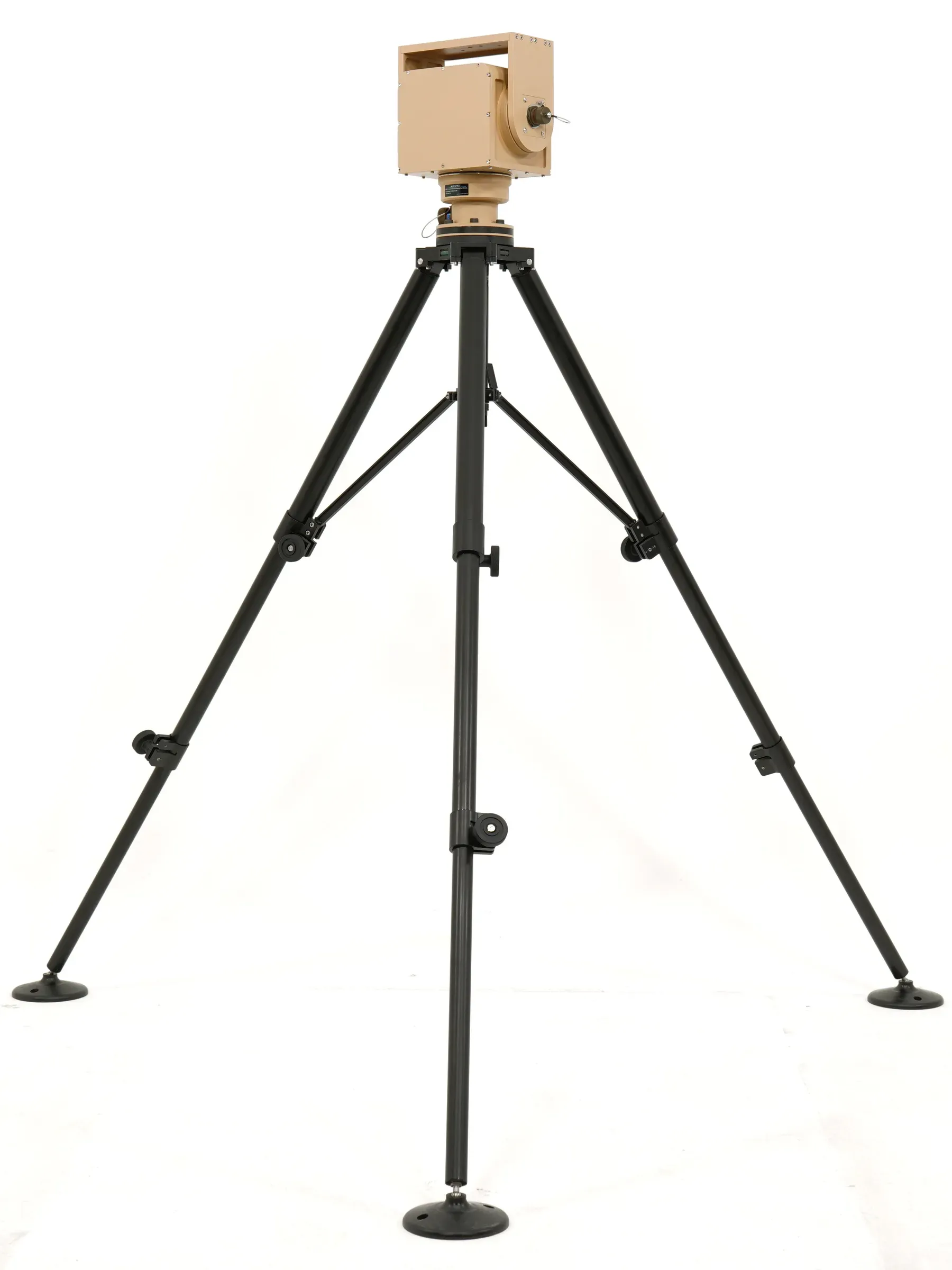 PED08 alone on a fully spread tripod