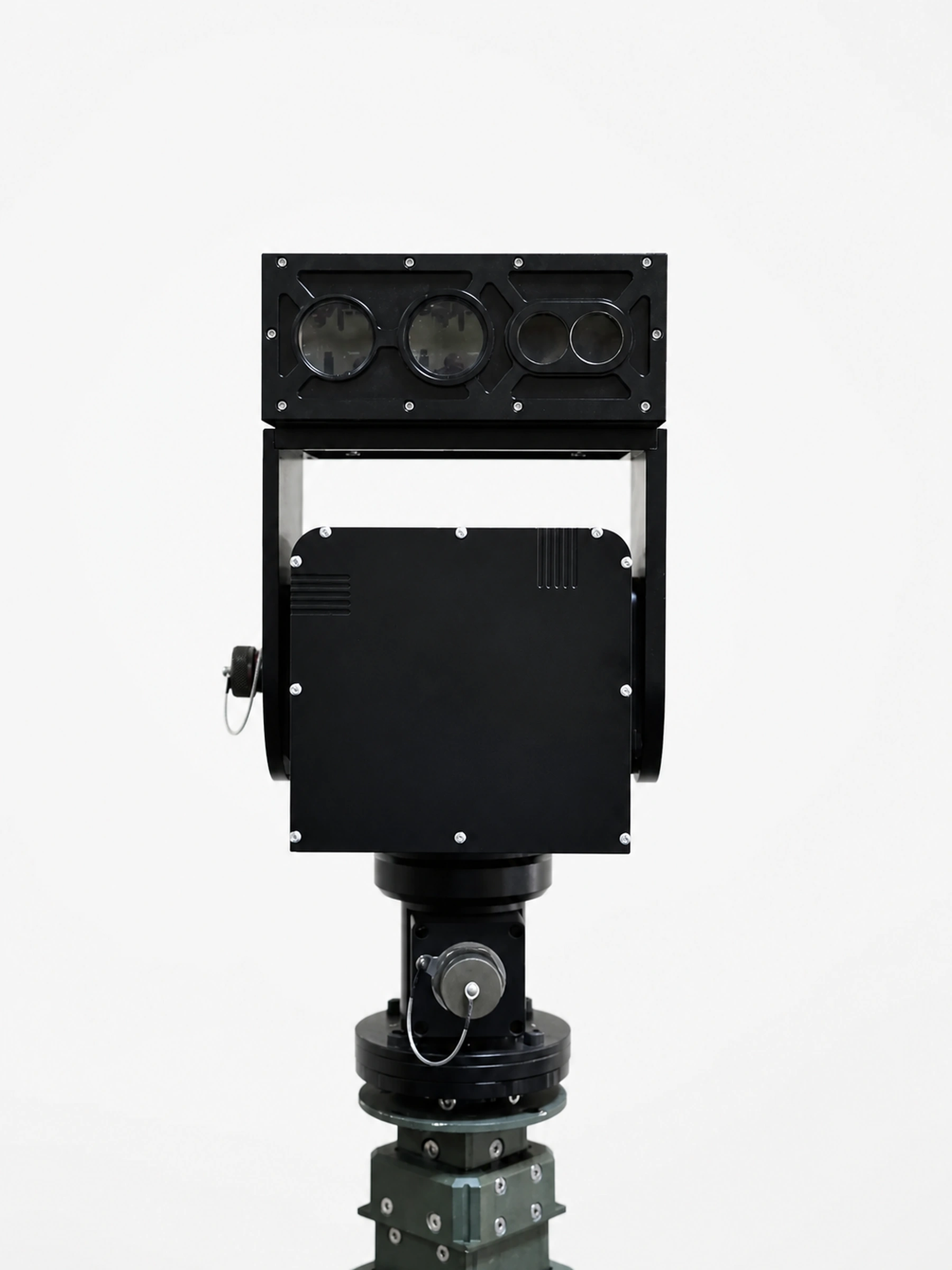 PED10 with a sensor block on a mast