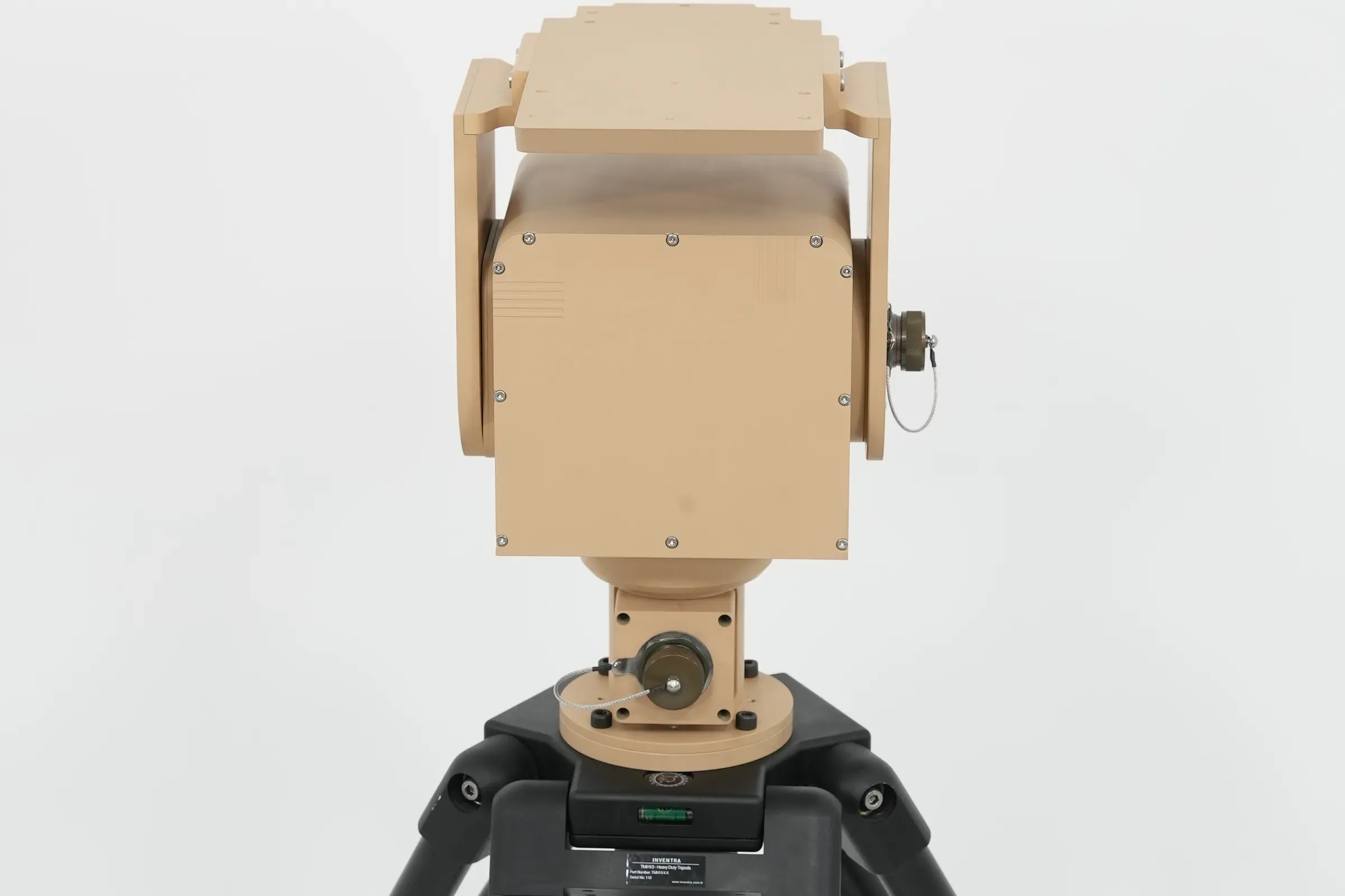 The back of the unit and its shade plate