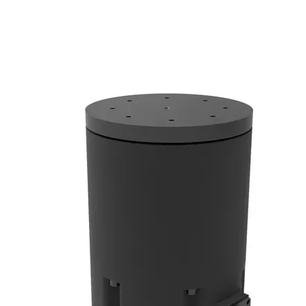 The bolt circle in the PES10 payload plate