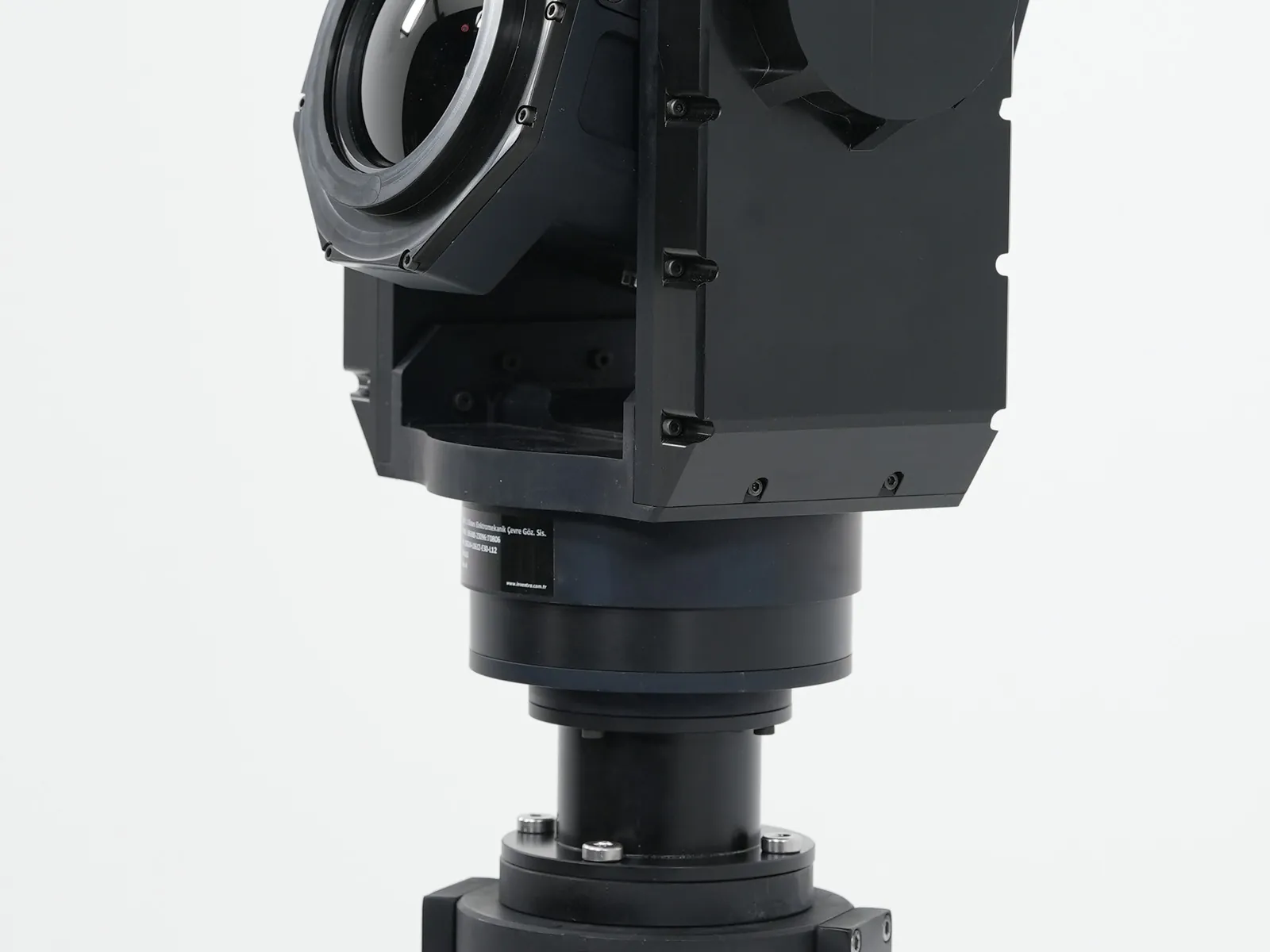 Gimbal from the side and rear, showing the cooling surface and body details