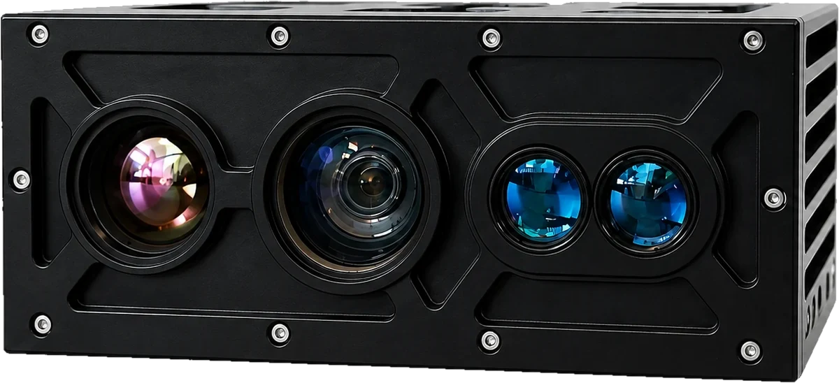 The four SEB20 apertures behind one face plate