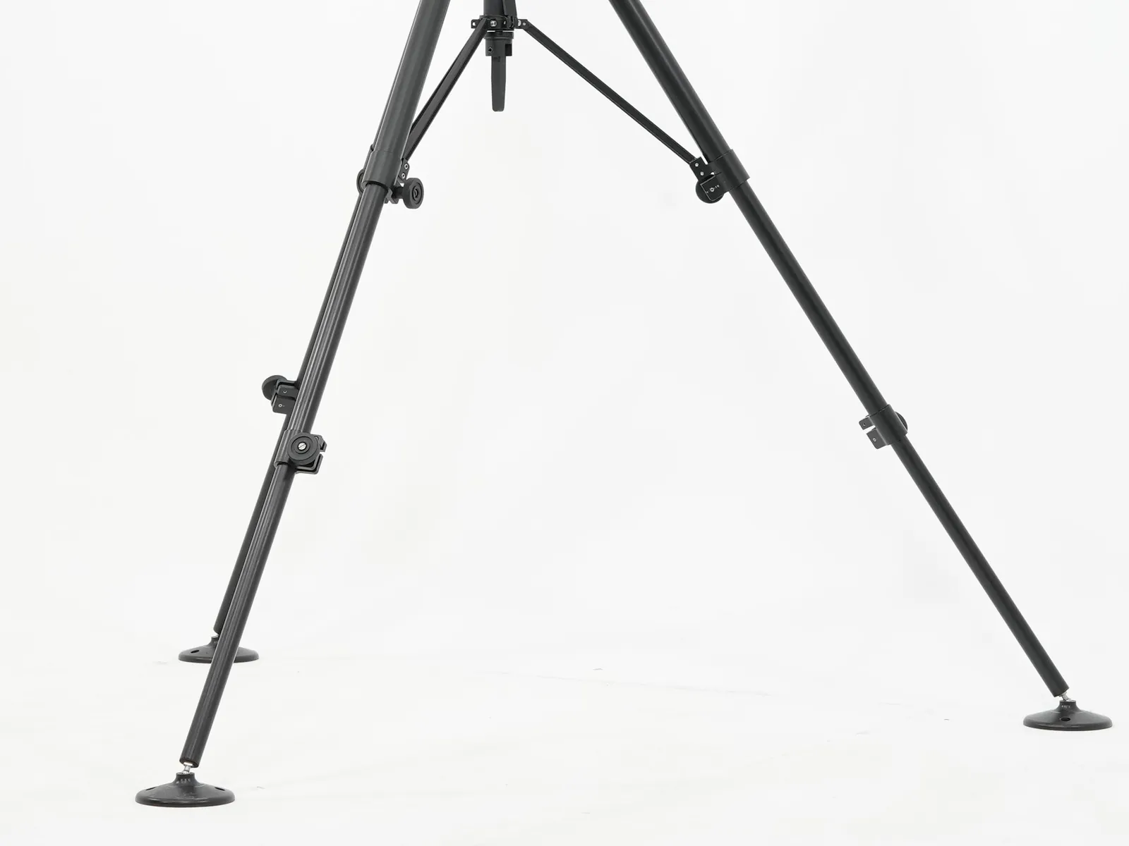 Tripod in use with a pan-tilt payload fitted